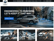 Tablet Screenshot of bmwservicehoustontx.com